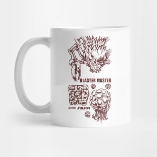 Blaster Master Sketch Mug